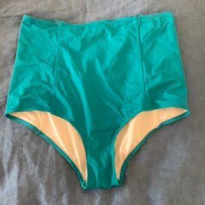 Kortni Jeane high-rise swim bottoms